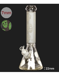Bong Amsterdam Skull Clear 35cm Limited Edition