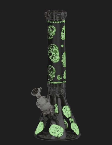 Bong Amsterdam Skull Clear