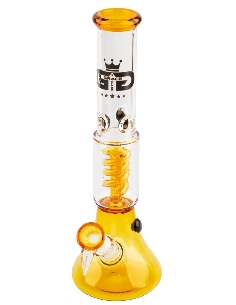 Bong Grace Glass Small Boy Umber Beaker Spiral perc Bong 34,5cm