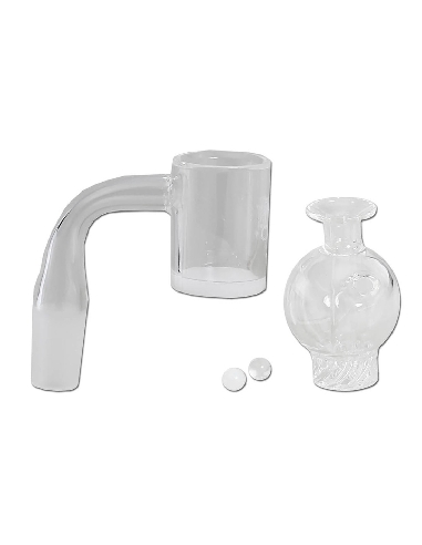 Foyer Black Leaf Quartz Cyclone + Capuchon 18mm