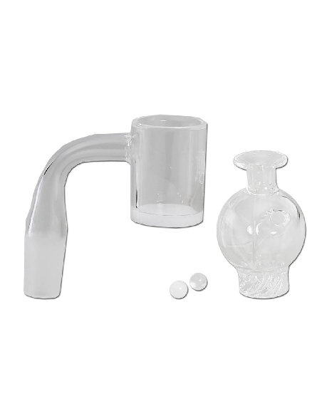 Foyer Black Leaf Quartz Cyclone + Capuchon 18mm