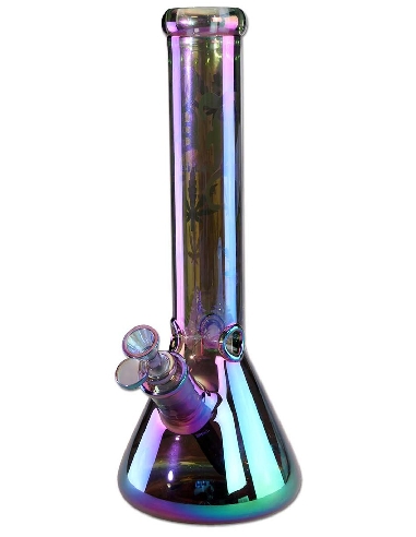 Bong Black Leaf Purple Magic 34.5cm