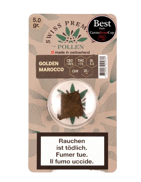 Swiss Premium Pollen Golden Marocco 5g
