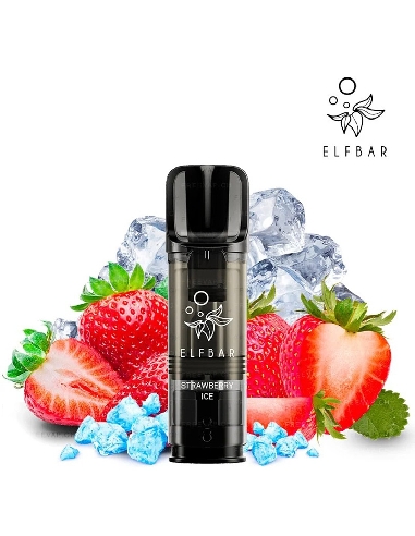 ElfBar Elfa Pro Pods Strawberry Ice 2ml Sans Nicotine