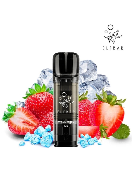 ElfBar Elfa Pro Pods Strawberry Ice 2ml Sans Nicotine