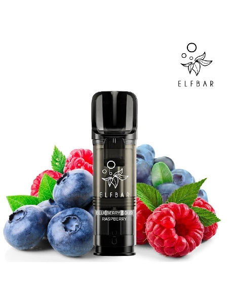 ElfBar Elfa Pro Pods Blue Sour Raspberry 2ml Sans Nicotine