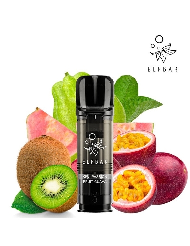 ElfBar Elfa Pro Pods Passion Kiwi Guava 2ml Sans Nicotine