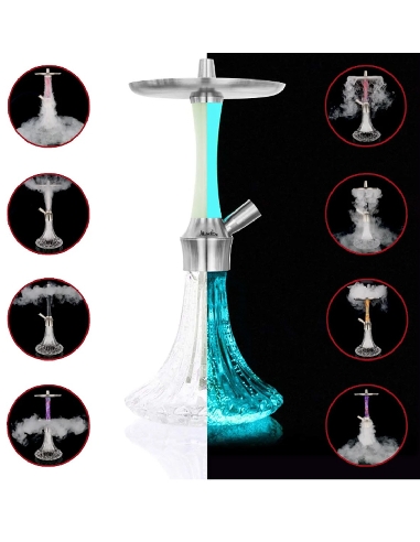 Aladin Shisha Epox 360 Blue Glow Pattern (30-39cm)