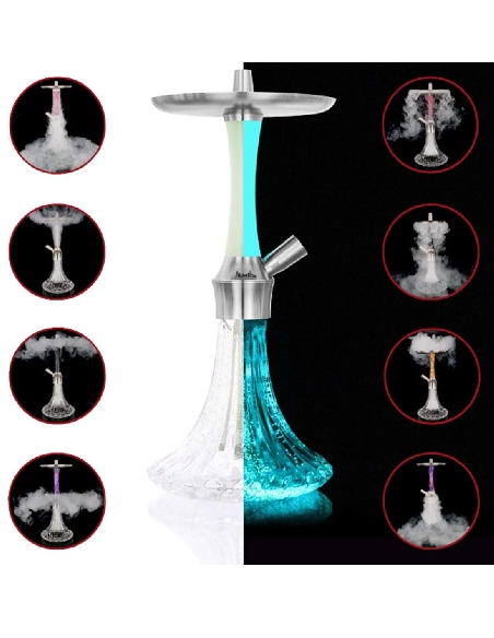 Aladin Shisha Epox 360 Blue Glow Pattern (30-39cm)