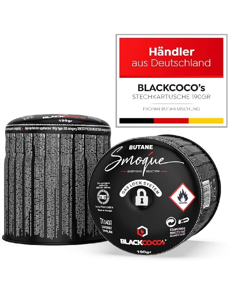 BlackCoco's Smoque Cartouche de gaz 190g