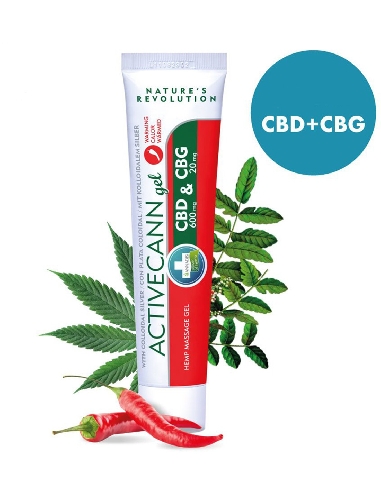 Activecann Gel chauffant CBD+CBG 75ML