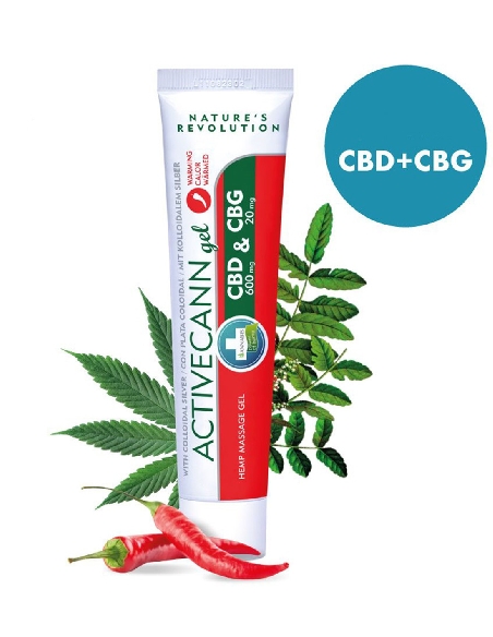 Activecann Gel chauffant CBD+CBG 75ML