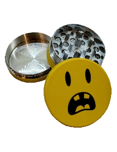Grinder 3 Parties CH Yellow Face Peur 40mm