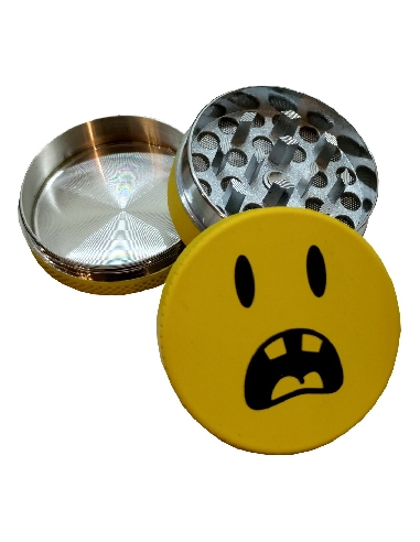 Grinder 3 Parties CH Yellow Face Peur 40mm