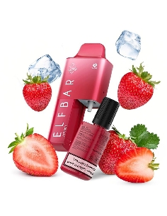 ElfBar AF5000 Strawberry Ice Sel de Nicotine 20mg/ml