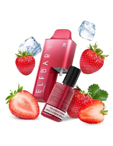 ElfBar AF5000 Strawberry Ice Sel de Nicotine 20mg/ml