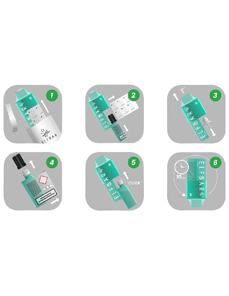 ElfBar AF5000 Tobacco Sel de Nicotine 20mg/ml