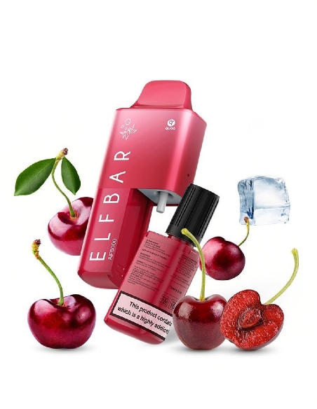 ElfBar AF5000 Cherry Ice Sel de Nicotine 20mg/ml