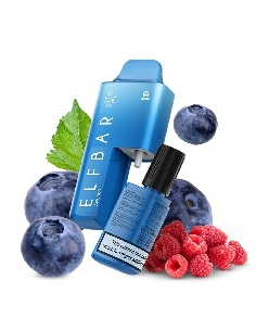 ElfBar AF5000 Blueberry Sour Raspberry Sel de Nicotine 20mg/ml