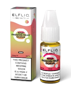 ElfBar Elfliq Kiwi PassionFruit Guava NicSalt 20mg/ml 10ml