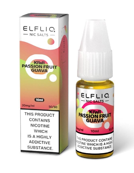ElfBar Elfliq Kiwi PassionFruit Guava NicSalt 20mg/ml 10ml