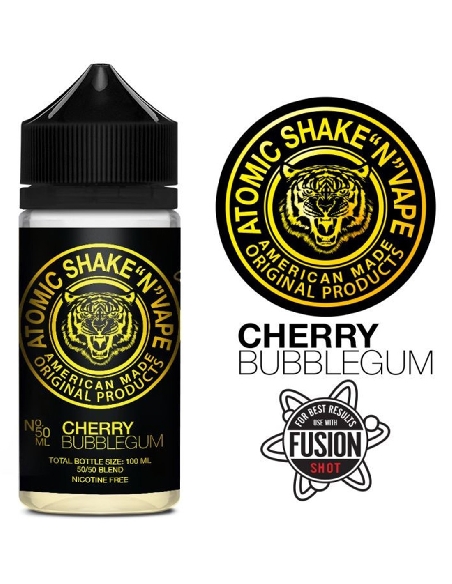 Halo Atomic Cherry Bubble Gum Shake N Vape 50ml
