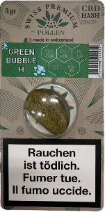 Swiss Premium Pollen Green Bubble H 5g