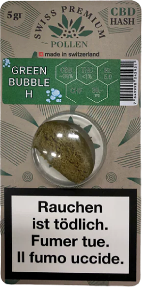 Swiss Premium Pollen Green Bubble H 5g