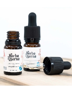 Herba di Berna Huile de chanvre CBD pour chiens 3.5% 10ml (boeuf)