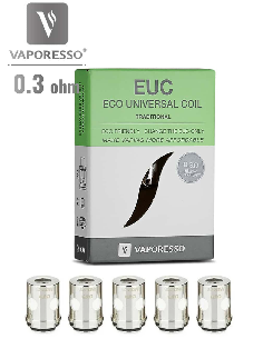 Résistance Vaporesso EUC Clapton 0.3Ohm (35-40W)