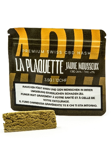 La Plaquette Jaune Mousseux 10g