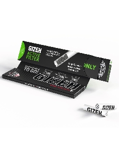 Gizeh Paper King Size Slim + Active Filter