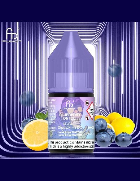 RandM Tornado Blueberry on Ice Eliquid NicSalt 20mg/ml 10ml