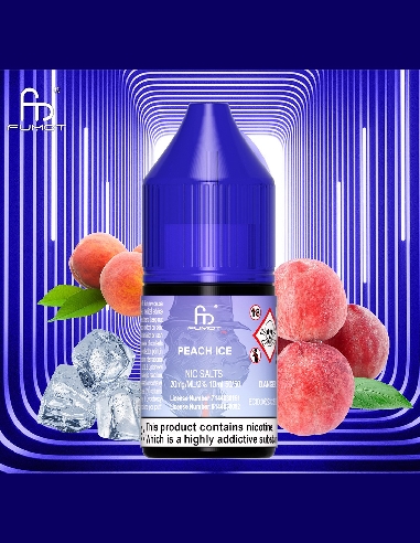 RandM Tornado Peach Ice Eliquid NicSalt 20mg/ml 10ml