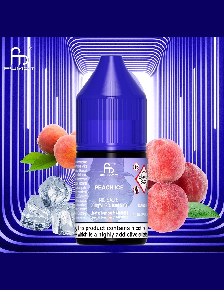 RandM Tornado Peach Ice Eliquid NicSalt 20mg/ml 10ml