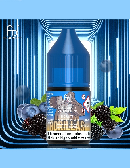 RandM Tornado Blue Sour Raspberry Eliquid NicSalt 20mg/ml 10ml