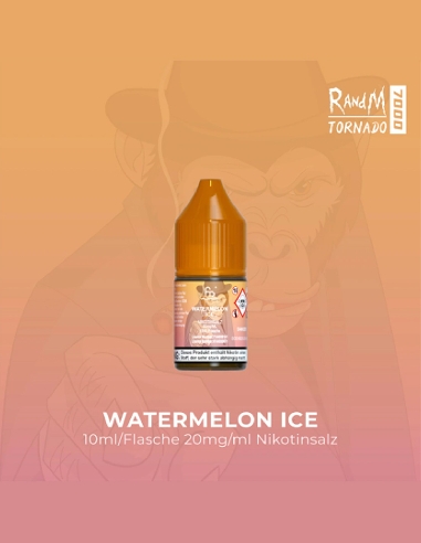 RandM Tornado Watermelon Ice Eliquid NicSalt 20mg/ml 10ml