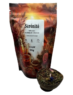 Infusion Sérénité Chanvre et Rooibos 50g