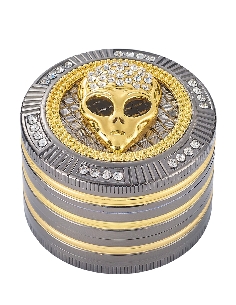Grinder Métal 4 Parties Bling Bling Alien 50mm