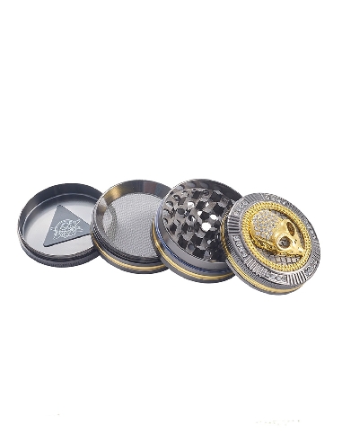 Grinder Métal 4 Parties Bling Bling Alien