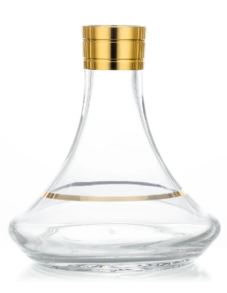 Vase Aladin Shisha MVP 360 Gold Edition Clear