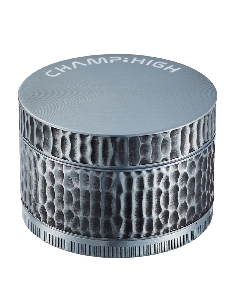 Grinder Champ High Martelé Silver 55mm