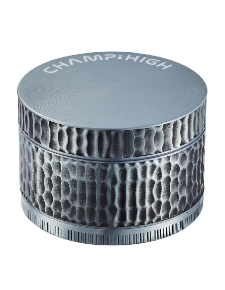 Grinder Champ High Martelé Silver 55mm