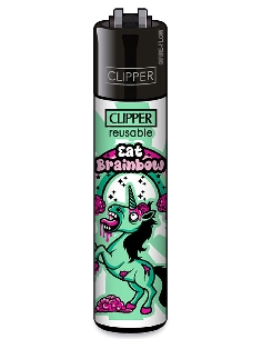 Clipper Unicorn Eat Brainbow
