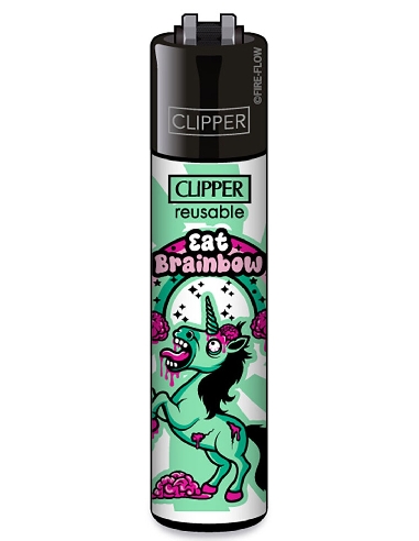 Clipper Unicorn Eat Brainbow