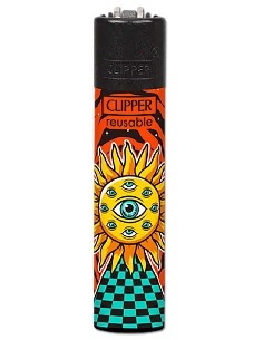Clipper Trippy Planet Orange