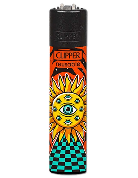 Clipper Trippy Planet Orange