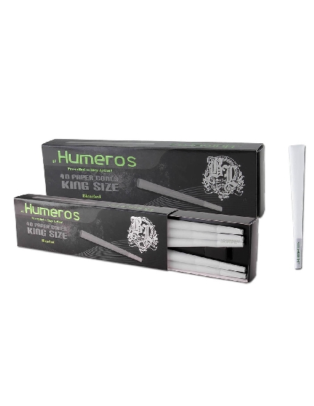 Cône Pré-Roulé Black Leaf Humeros King Size 40pces