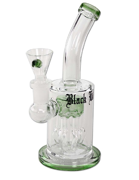 Bong Black Leaf Percolateur "Arbre" Vert 17cm