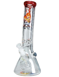 Bong Black Leaf Ice vs. Fire Throne of Bongs 34cm